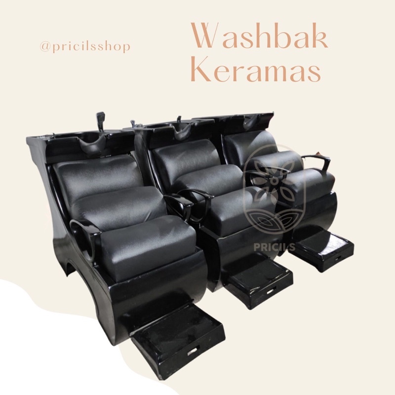 Washbak Keramas Fiber / Kursi Keramas