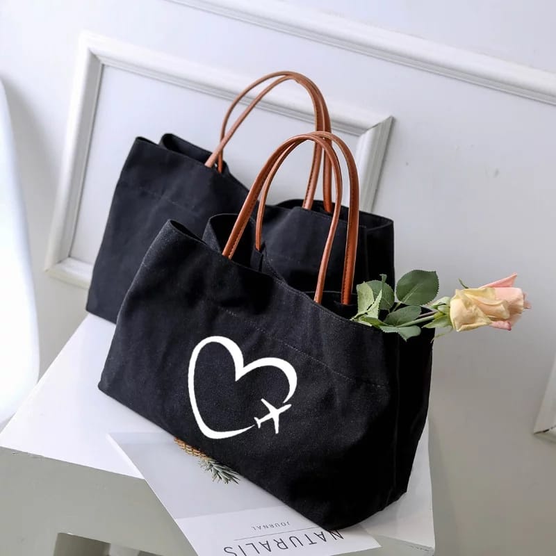 Tote Bag Big Wanita Gadis Remaja Love Hand Bag Tas Kerja Wanita Totebag Terbaru 2022