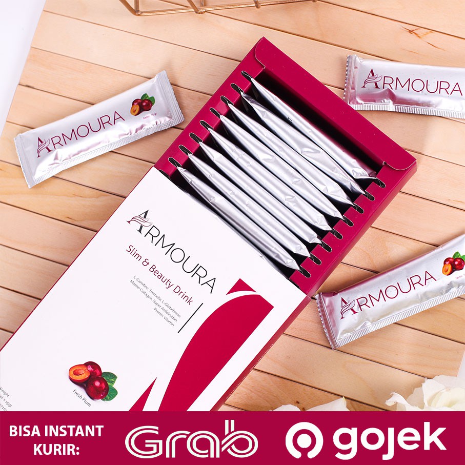 AGEN Suplemen Diet Pelangsing Detox Plum Armoura Terbaik