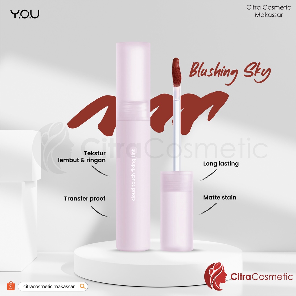 You Cloud Touch Fixing Lip Tint Series