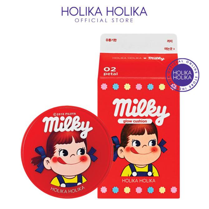 Holika Holika X Peko Hard Cover Glow Cushion - 04 Tan Exp21/10