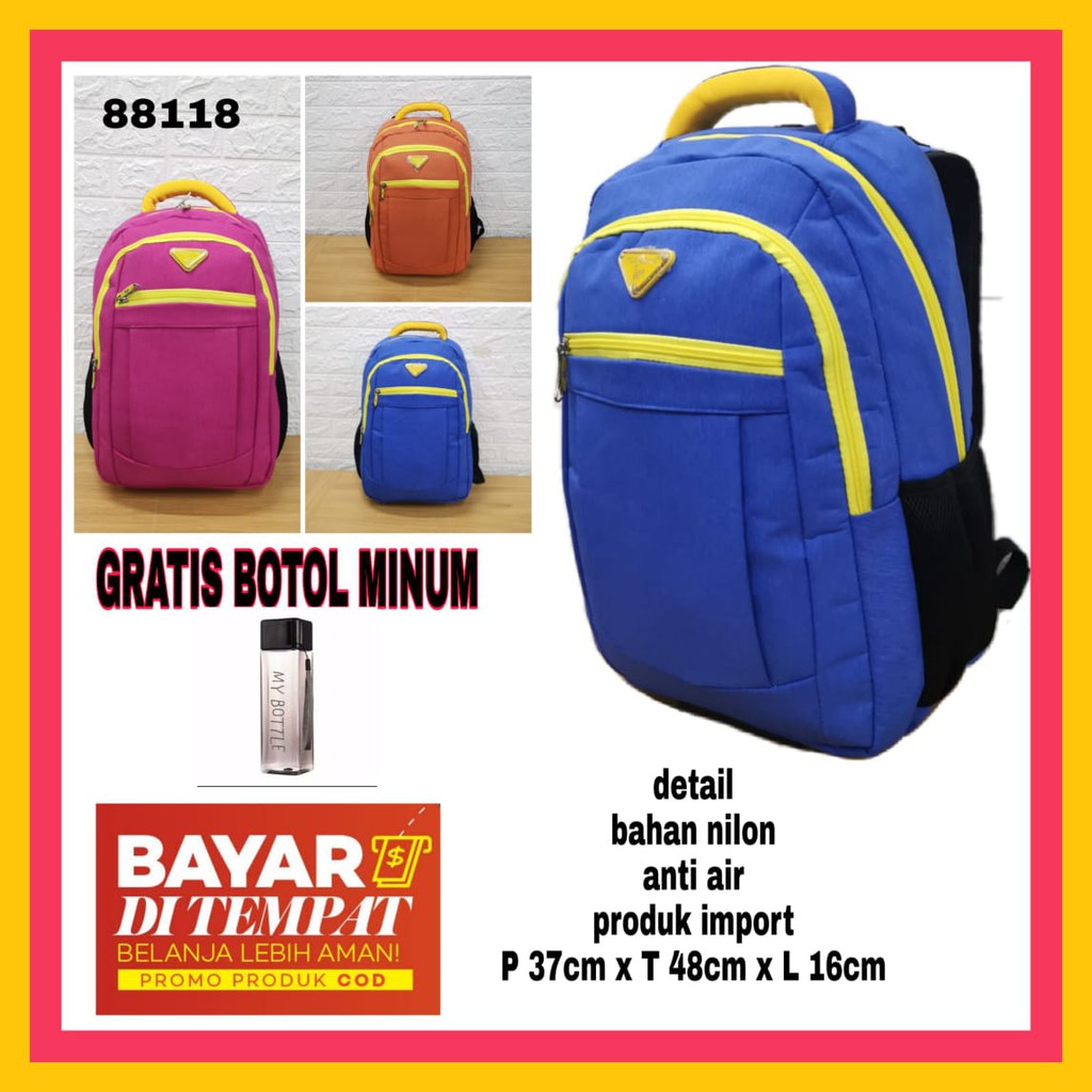 TAS RANSEL Tas SEKOLAH ANAK POLO MILANO - 88118 TERBARU Tas IMPORT BACKPACK MULTIFUNGSI