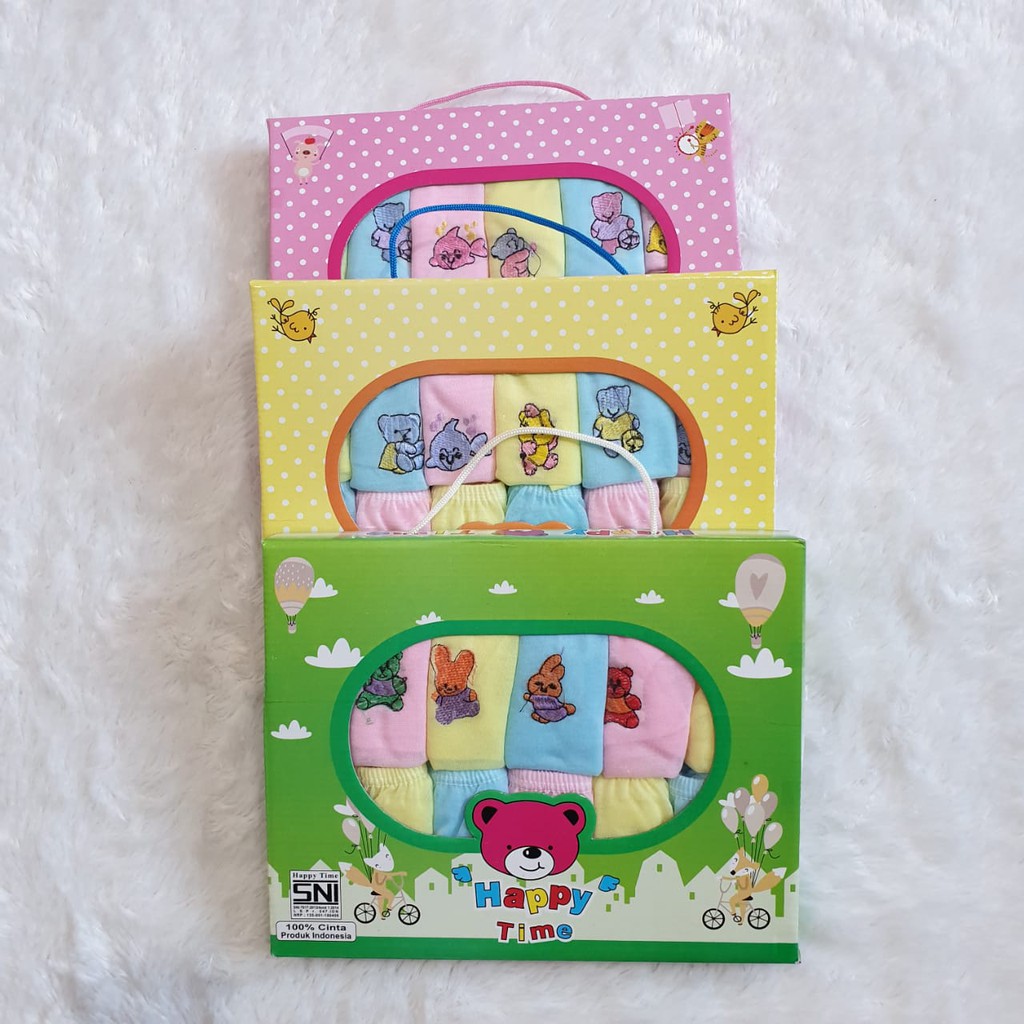 COD CeLana Pop Bayi Happy Time Isi 12 Pcs Baby Alicia