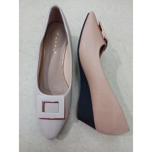 promo sepatu wedges original Genny