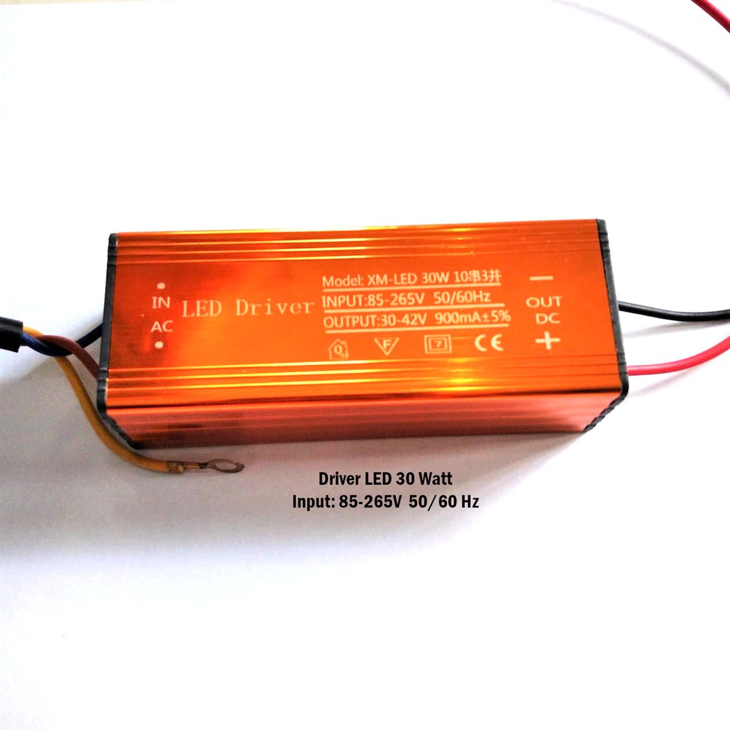 LED Driver 30 watt WATERPROOF CASING BESI