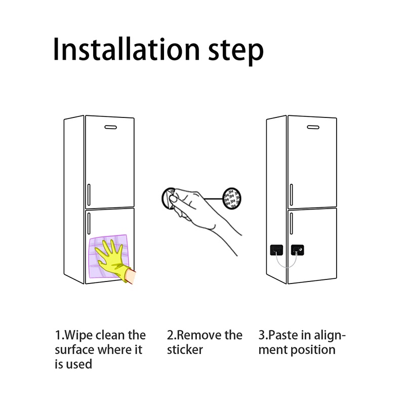 Kunci Kulkas Pengaman Anak Bayi Lemari Dan Pintu Kunci Window Safety Lock