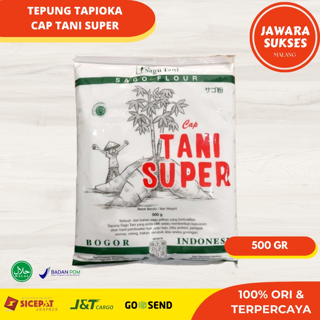 

TEPUNG SAGU TANI SUPER 500gr – Asli Bogor 500 gr