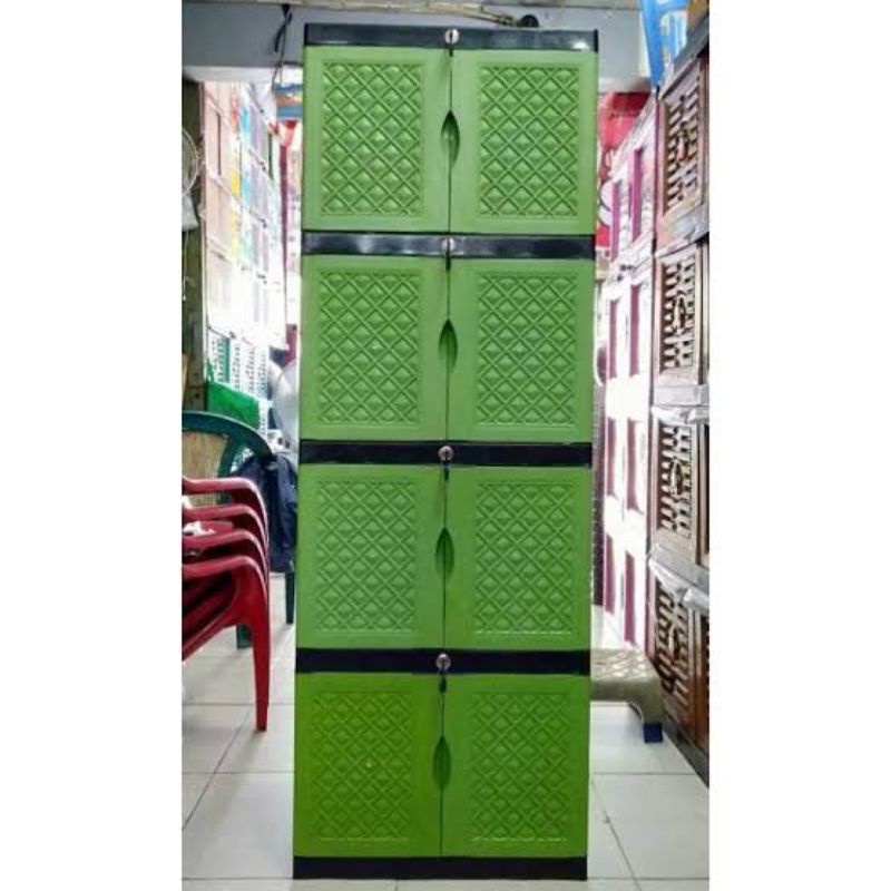 LEMARI PLASTIK AQUOSE SUSUN 4