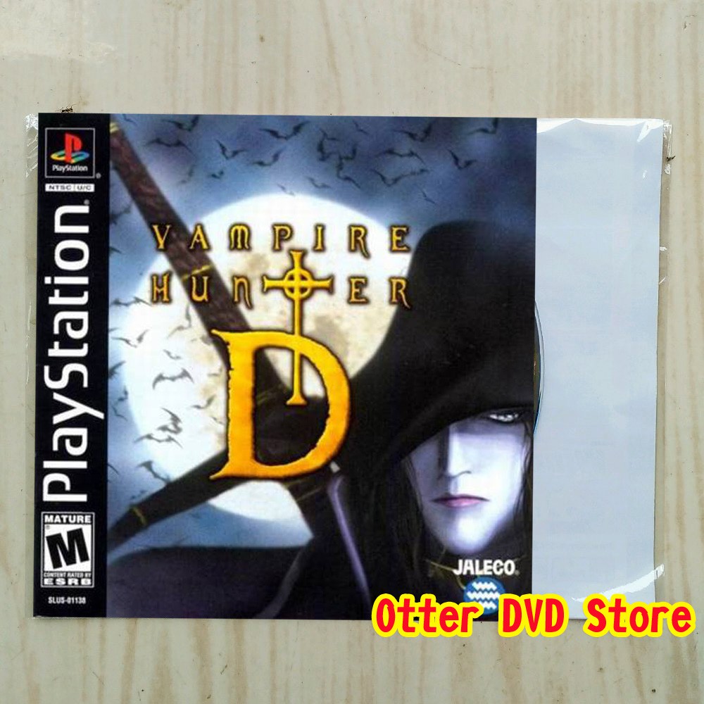 Kaset CD Game Ps1 Ps 1 Vampire Hunter D