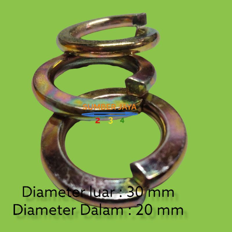 RING PER VEER M20 ISI 10 PCS TERMURAH