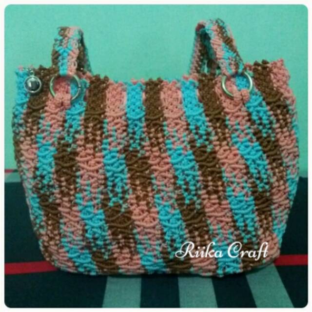 Tas tali kur motif sisik