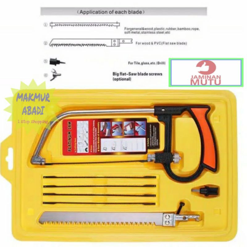 Magic Saw / Gergaji Set / Gergaji Serbaguna Multifungsi Set 3 Way
