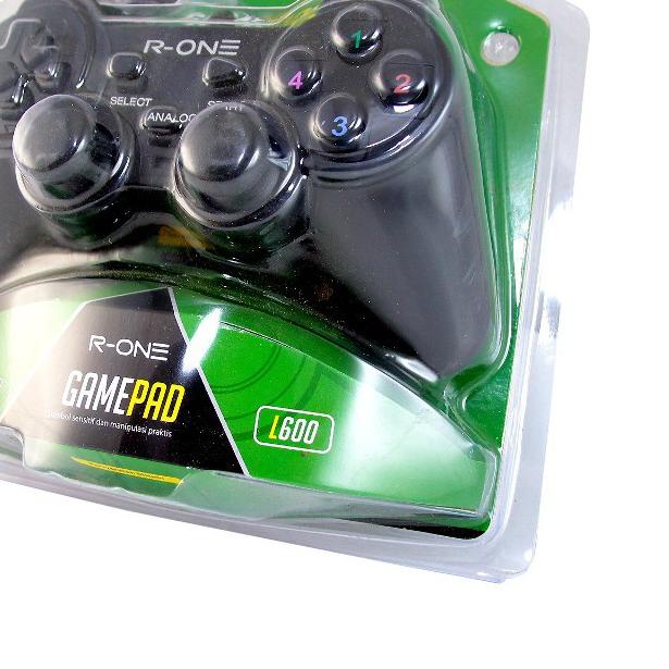 ♞ STIK PS USB MURAH GETAR FULL GAMEPAD SINGLE R-ONE JOYSTICK / STICK USB UNTUK LAPTOP & PC ☝