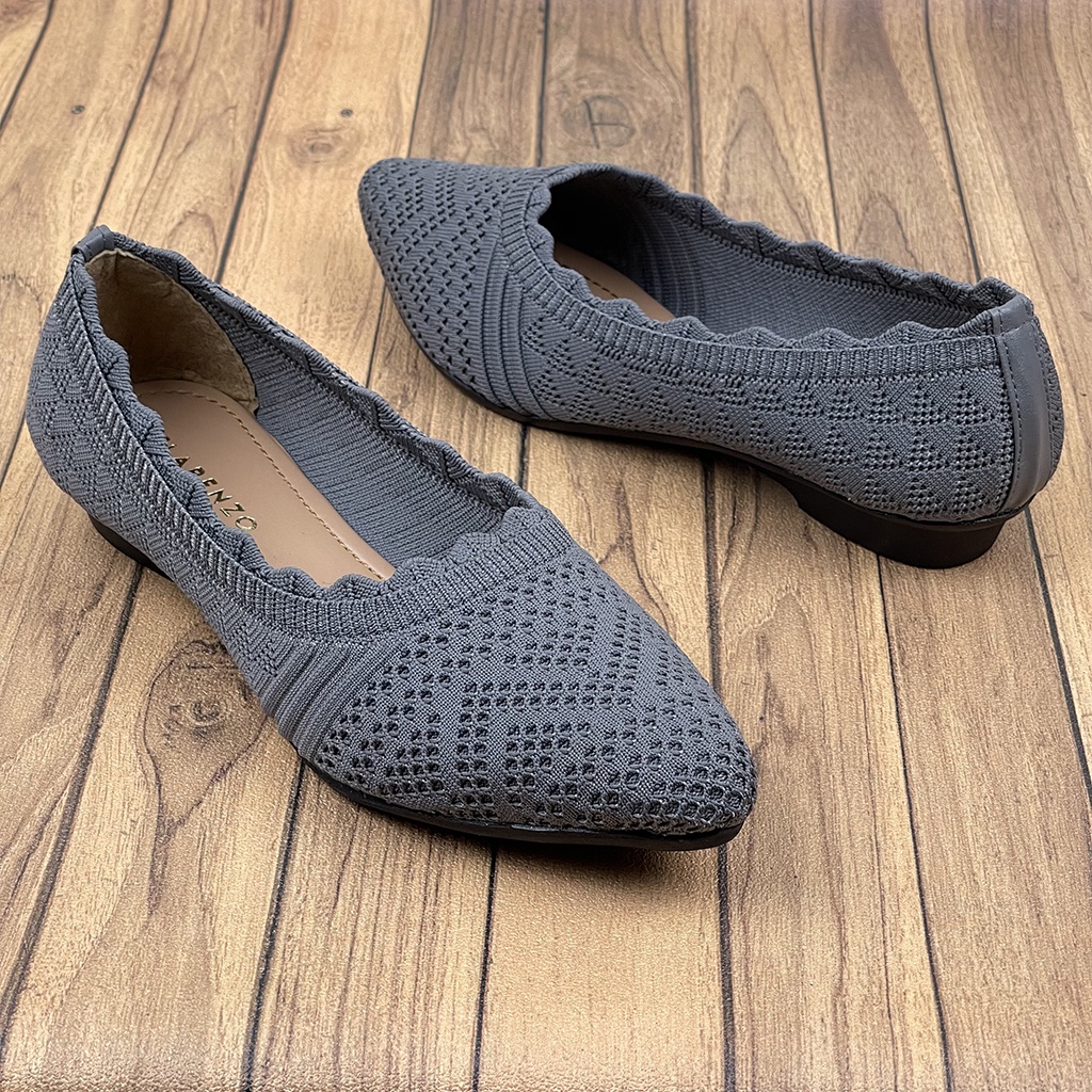 Sepatu Flat Wanita Rajut Import ID03 ~ CLARENZO