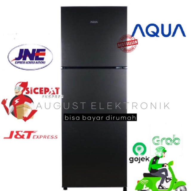 KULKAS 2 PINTU AQUA AQR-D270 | Shopee Indonesia