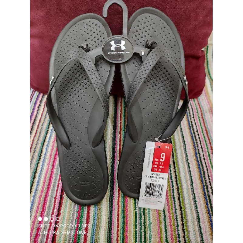 Sendal Wanita Under Armour Original Atlantic Sandals Black Women US 9 / 40.5
