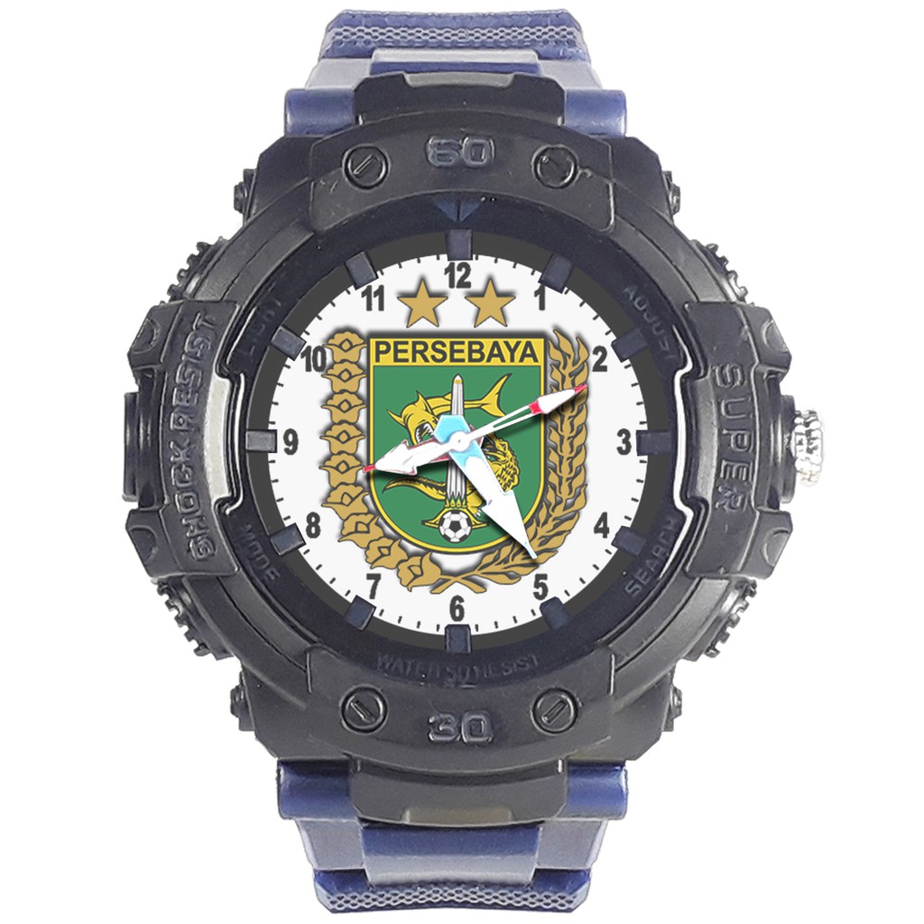 Jam Tangan  PERSEBAYA MOTIF 4 Bagus