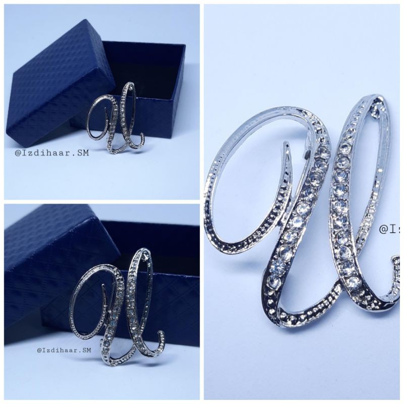 Bross huruf/bross karakter/aksesoris