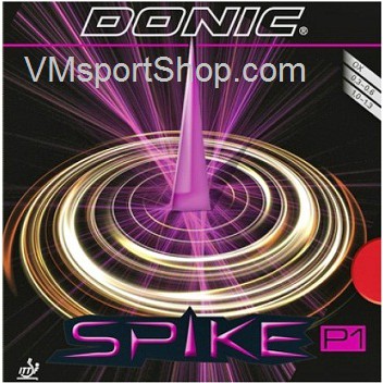 Donic Spike P1 - Karet Bintik Bet Bat Pingpong Tenis Meja