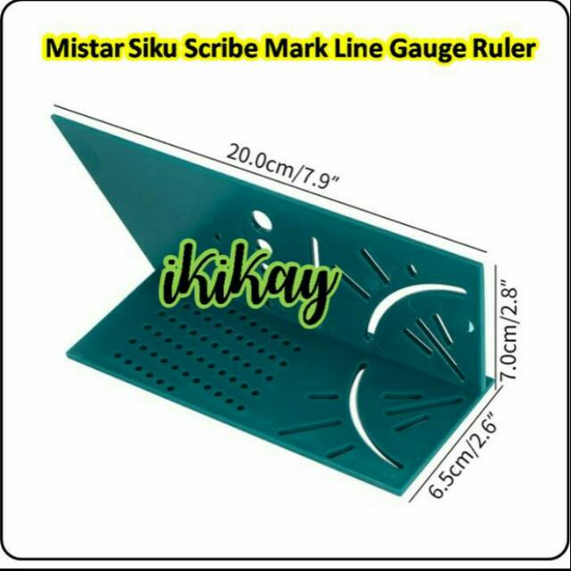 

Penggaris marker Guide untuk penanda titik