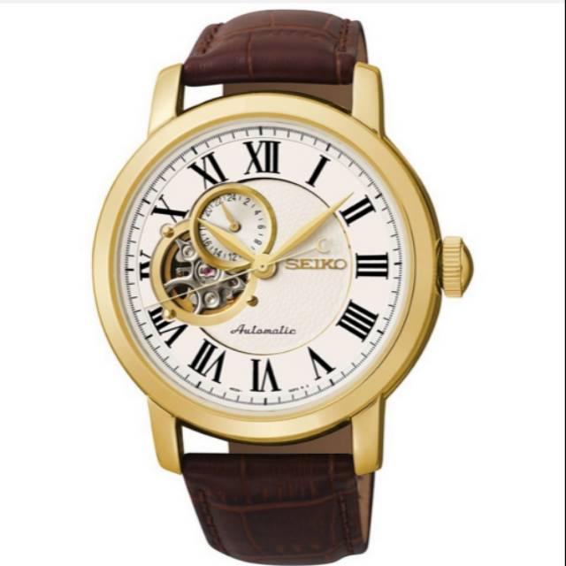 Jam Tangan Seiko 5 SSA232K1 Automatic Calf Leather Strap Original