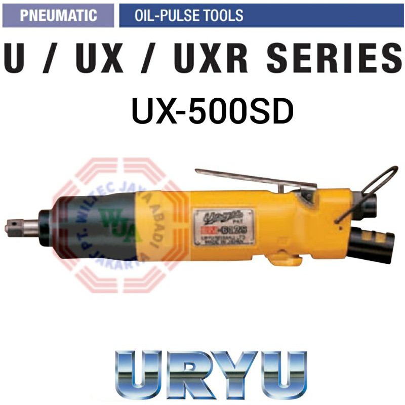 URYU UX-500SD Oil Pulse Impact Wrench Straight 6mm Type Non Shut Off