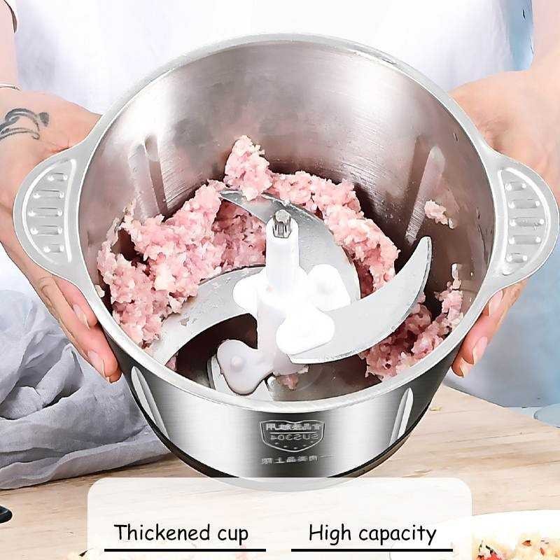 Chopper Blender Daging Penggiling Meat Blender Elektrik Stainless