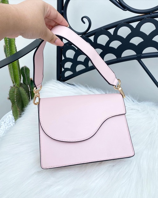 Angular Flap Shoulder Bag