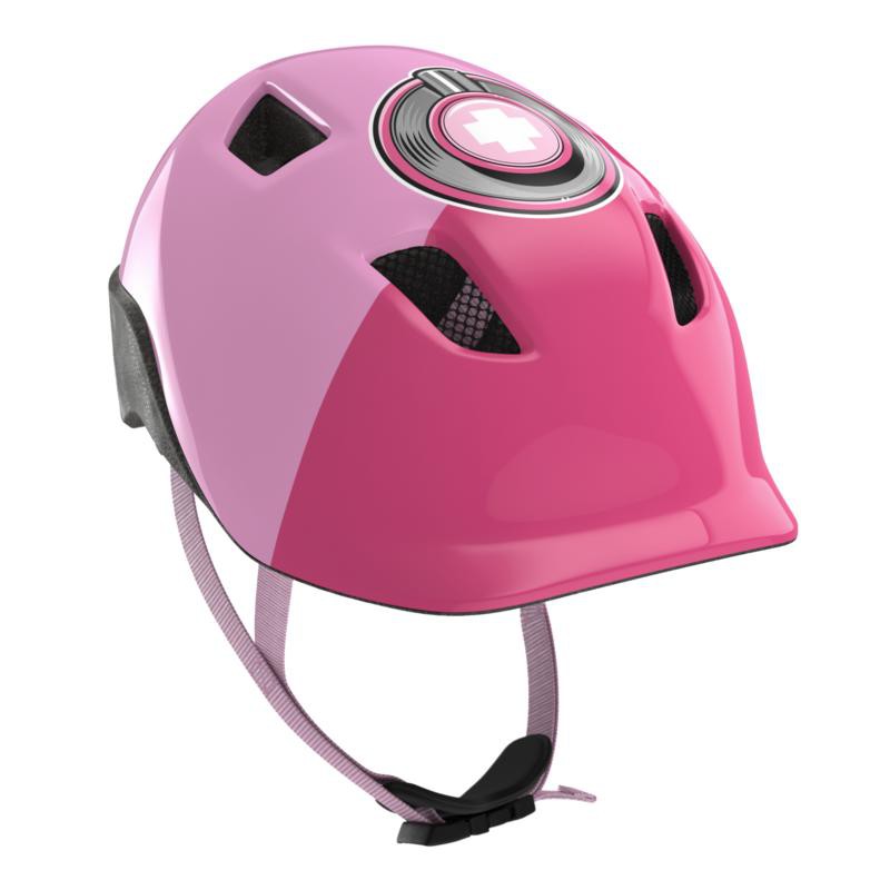 Helm Sepeda Anak Wanita Helm Bersepeda 520 DOCTO GIRL Helm Sepeda Anak Wanita Helm Bersepeda 520 DOCTO GIRL