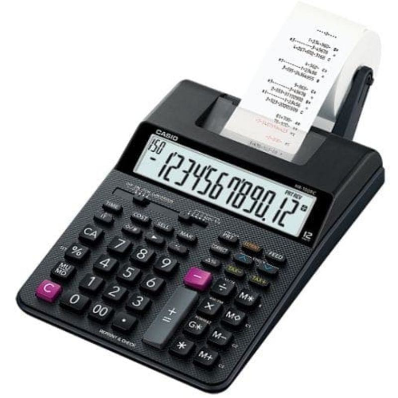 CASIO CALCULATOR PRINTER PRINTING HR 100RC  HR100RC  HR 100 RC