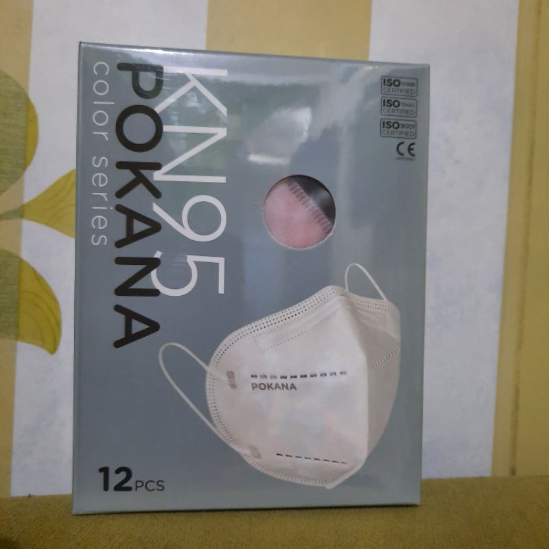 AHZA POKANA MASKER KN95 BOX ISI 12PCS