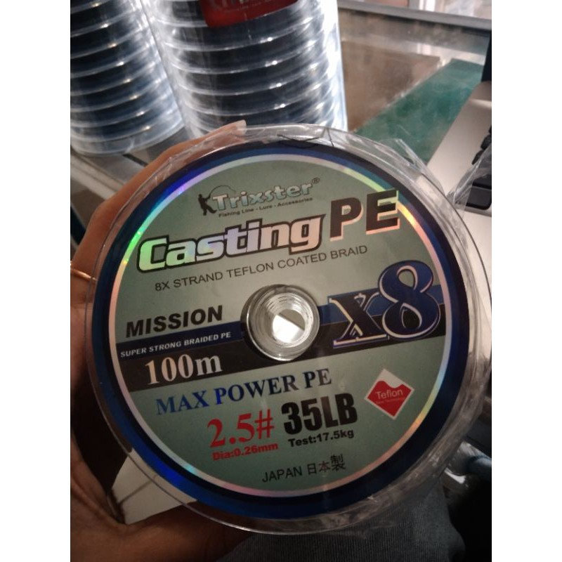 SENAR PANCING TRIXSTER CASTING PE X8