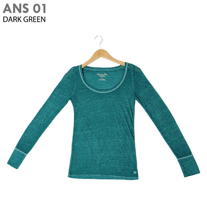 tshirt american eagle dark green