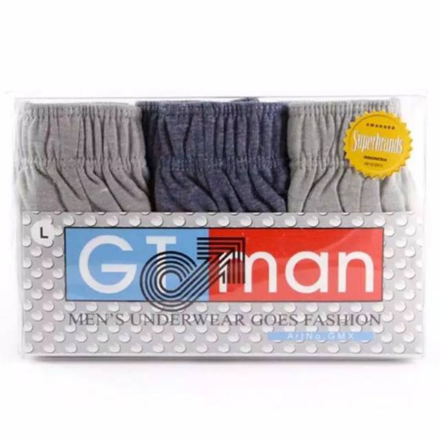 Murah Celana Dalam GT man GMX isi 3pcs