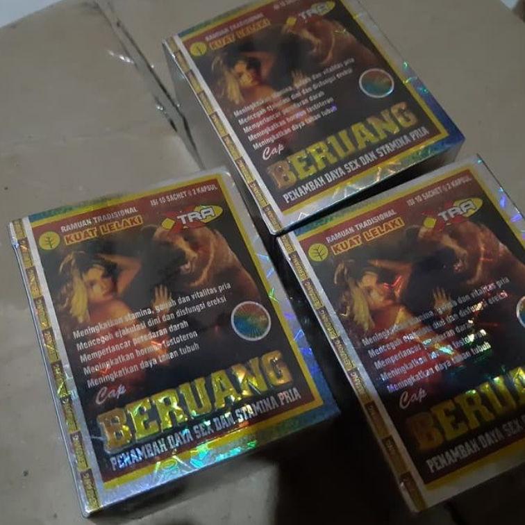 [WA1177] cod..Kapsul Cap Beruang Hitam/Jamu Herbal Original [KODE68]