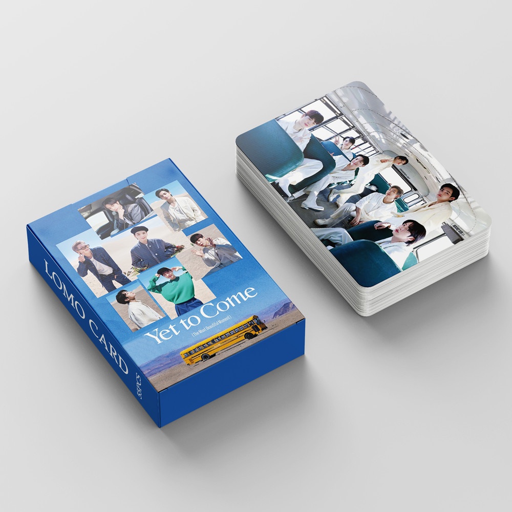 55pcs / set Kartu LOMO Foto KPOP  2022 YET TO COME Untuk Koleksi