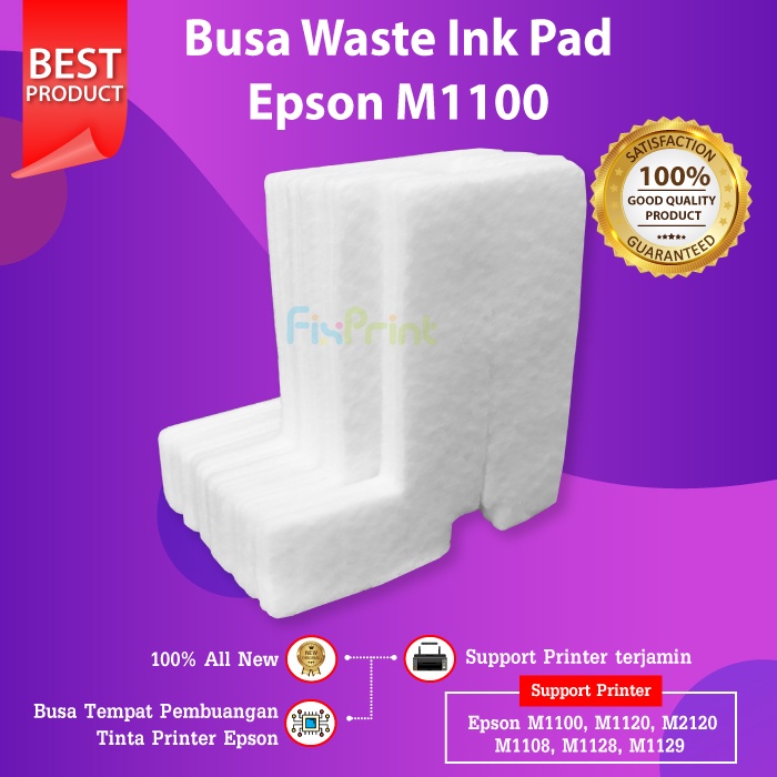 Inkpad Busa Printer Epson M1100 M1120 M2120 M1108 M1128 M1129