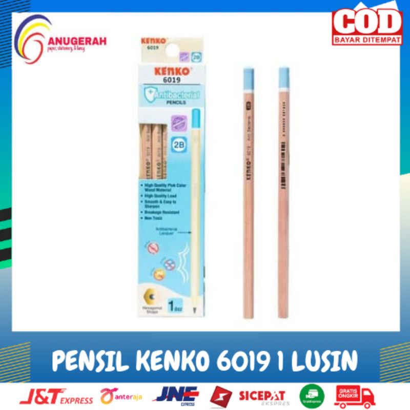 

Pensil Kenko 2B 6019 ( Anti Bacterial Pencils ) (LSN)