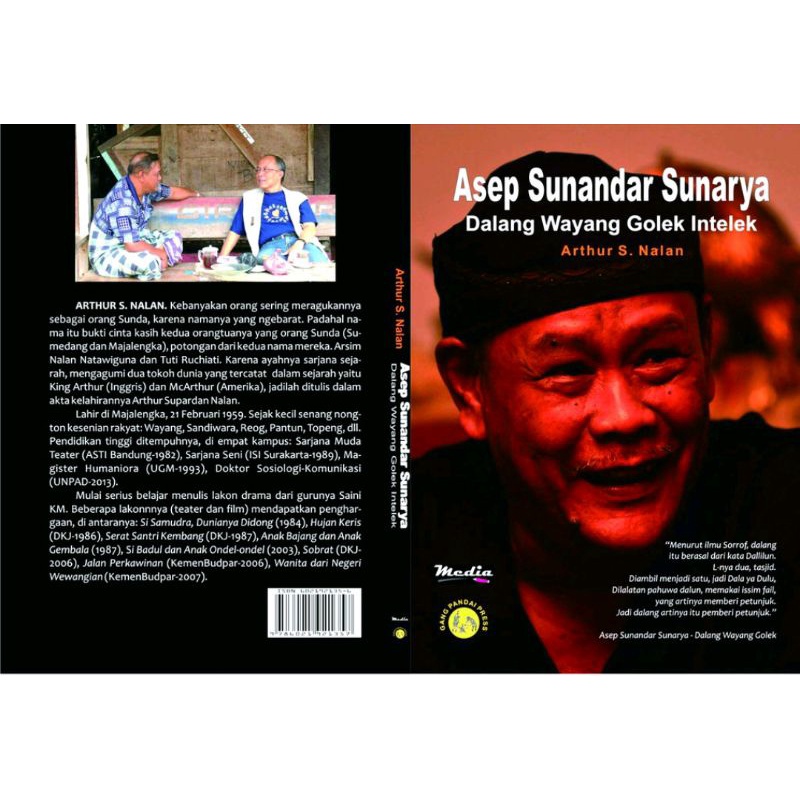 Buku Asep Sunandar Sunarya Dalang Wayang Golek Intelek (Asli)