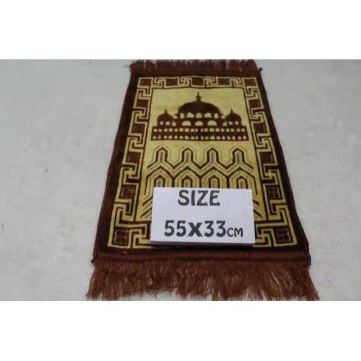 COD~Sajadah Sujud Sajadah mini size 55x33 Perlengkapan Sholat