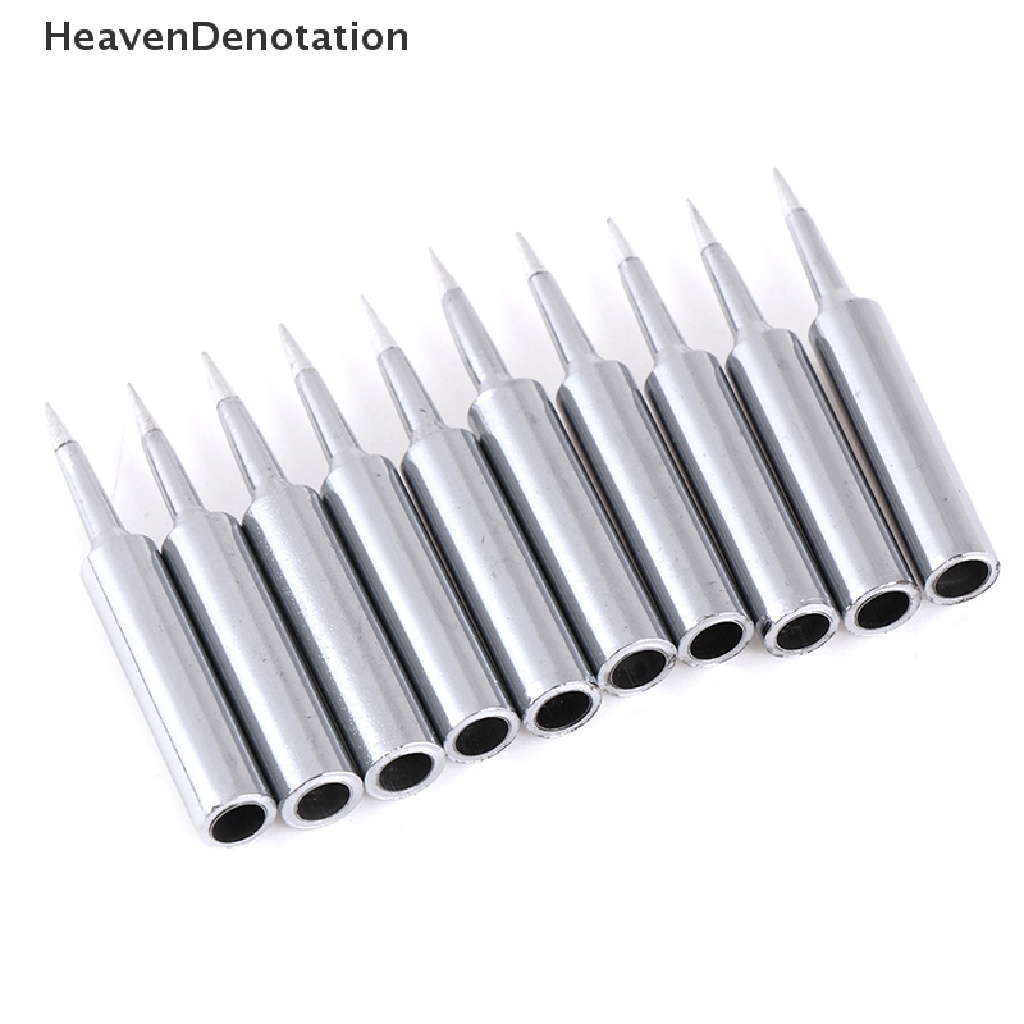 [HeavenDenotation] 10pcs 900m-t-i soldering tips sharp soldering replacement solder iron head tool