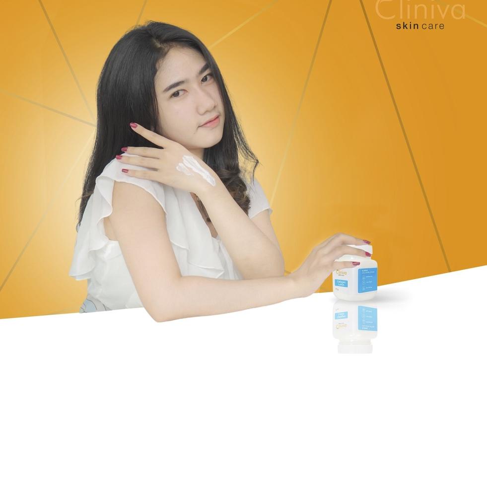 Cliniva Skincare Collagen Body Lotion | Lotion Pemutih Badan Original | Lotion Collagen Pemutih Bada