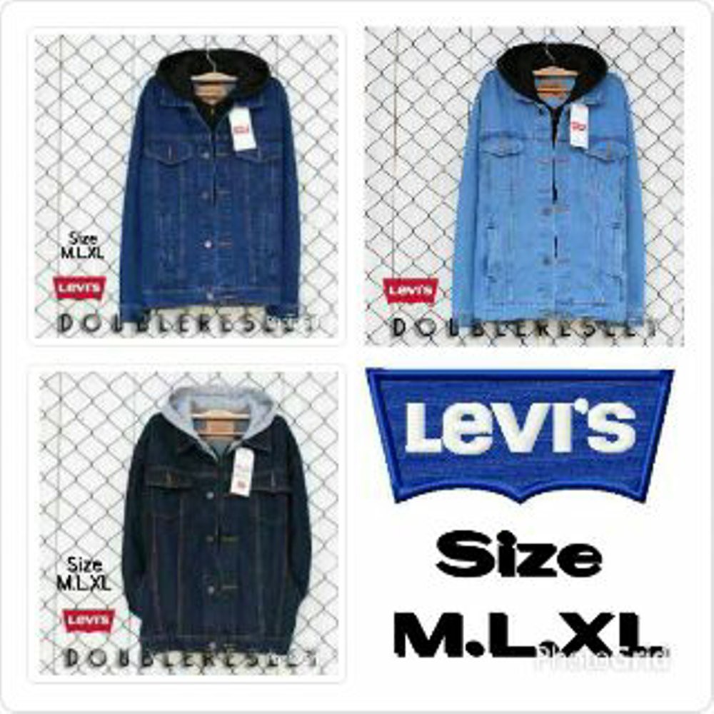 TERLARIS LEVIS JAKET PRIA JEANS ARIEL Jaket Keren