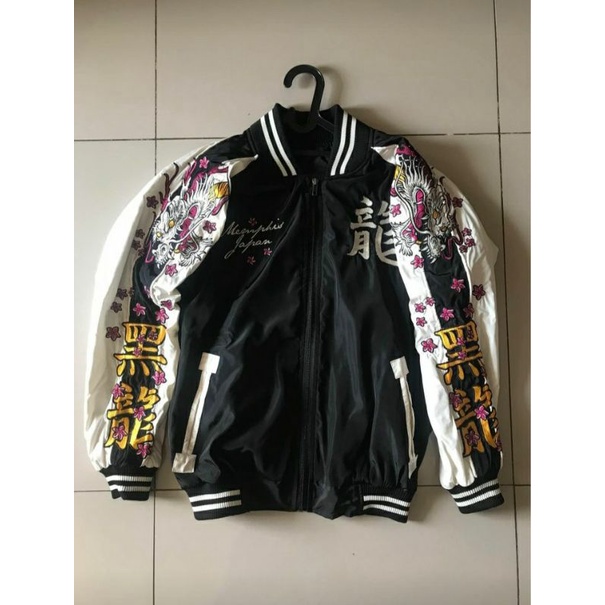 Jaket sukajan memphisorigins kuro ryujin