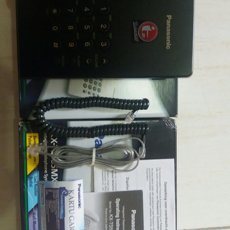 PESAWAT TELEPON PANASONIC KX-TS505 KONDISI BARU