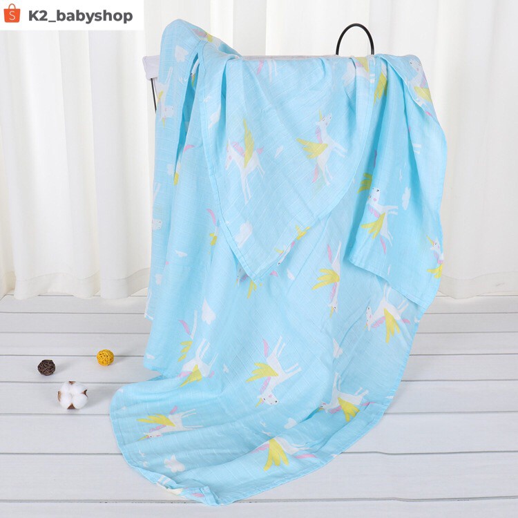 BABY K2 - BABY BLANKET MUSLIN BAMBOO FIBER MEREK CARTERLIEBE KODE 00040