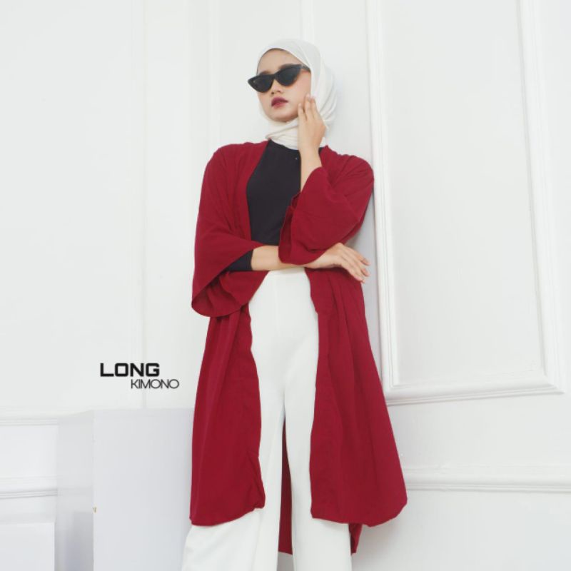 LONG CARDIGAN / KIMONO CARDIGAN OUTER LONG CARDY / cardigan wolfis