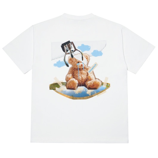 ADLV ACME DE LA VIE TEDDY BEAR T-SHIRT COLLAGE SHORT SLEEVE