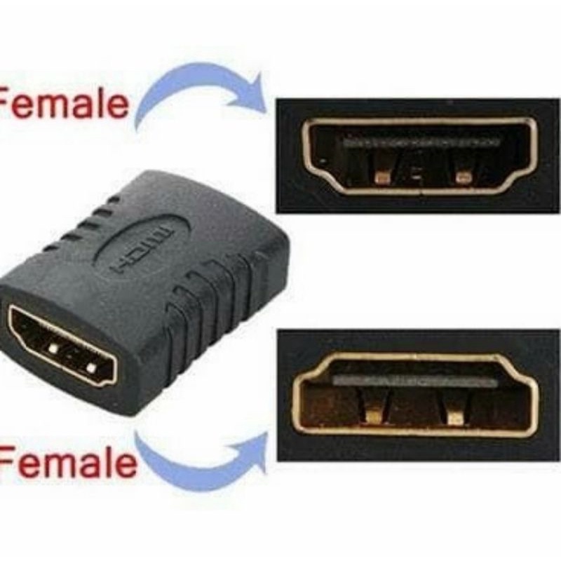 conektor hdmi female to female gender hdmi konektor hdmi sambungan hdmi