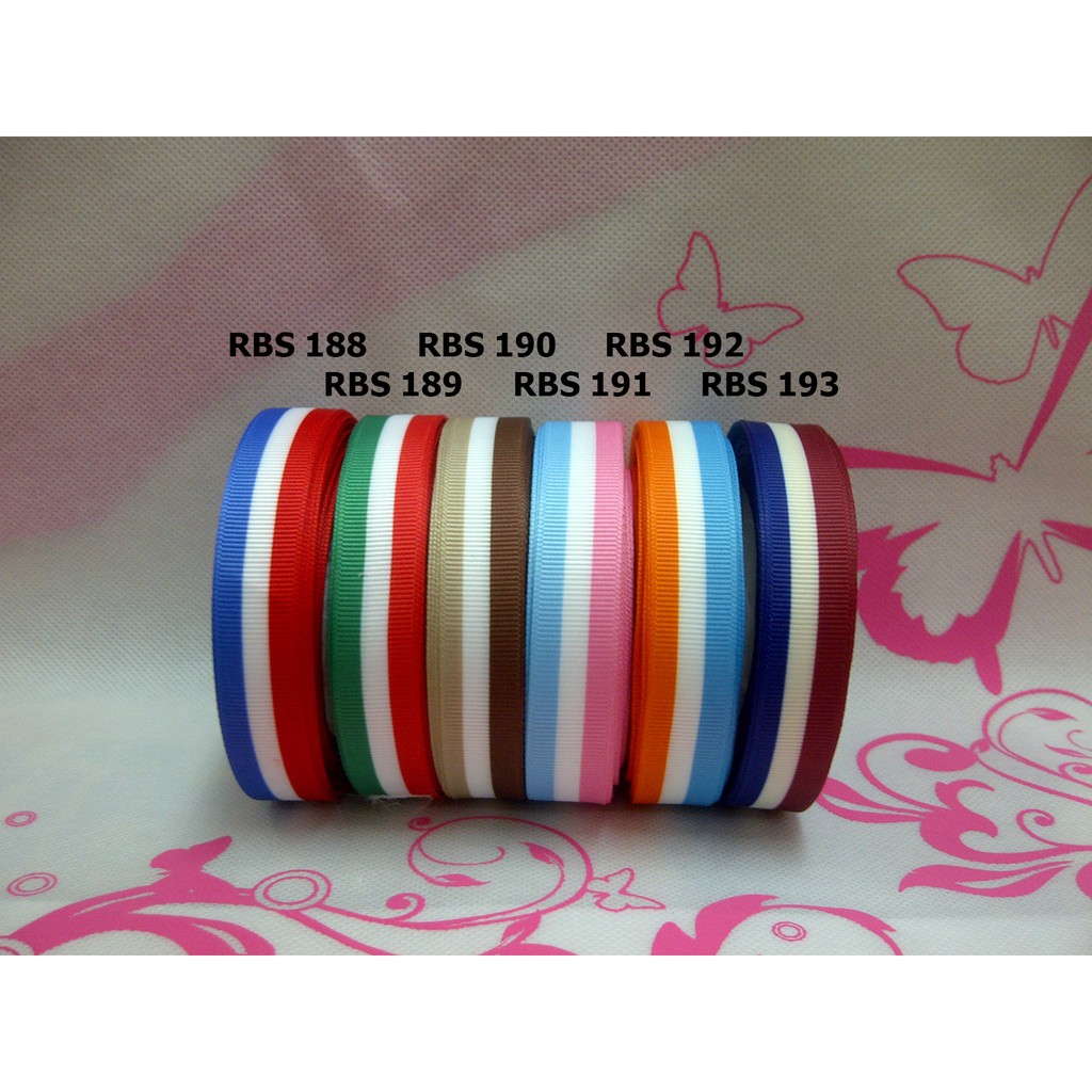 

[10 YARD] PITA GROSGRAIN MOTIF SALE RBS 188,189,190,191,192,193